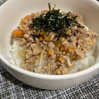 幼児食☆そぼろご飯とストック飯